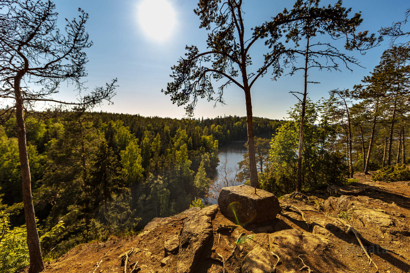 Далее обрыв