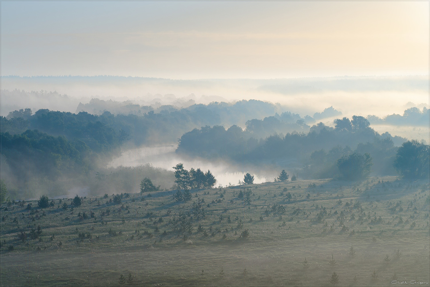 Туман над рекой
