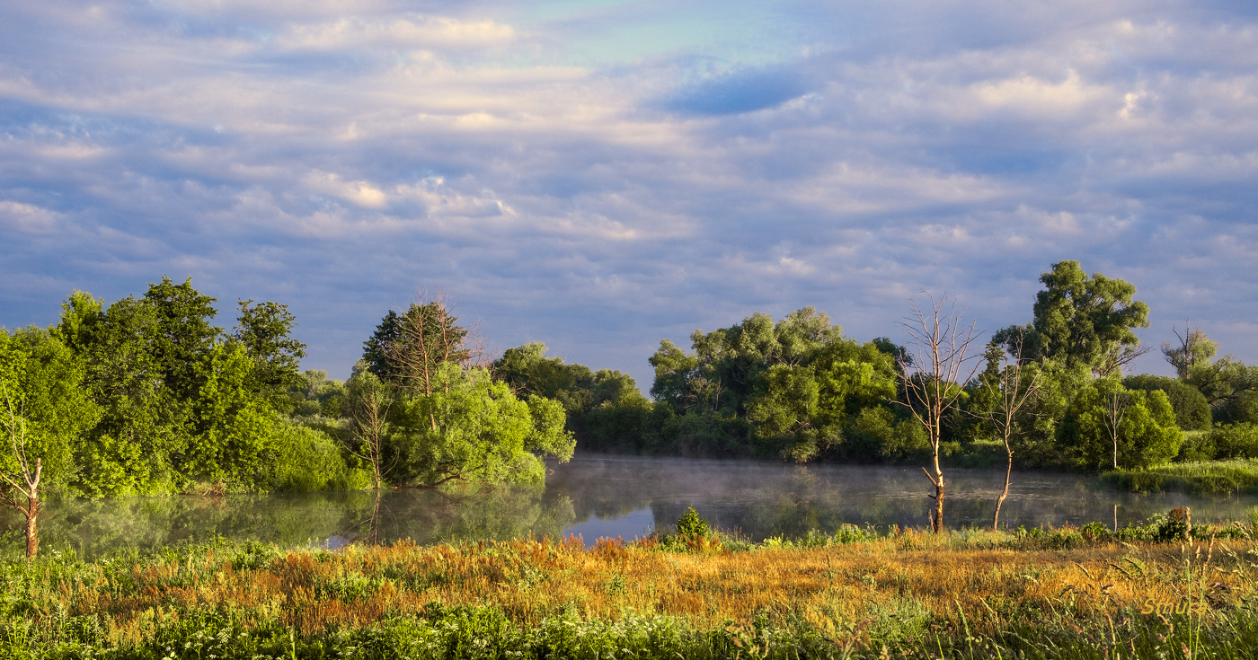 Утренний пейзаж.