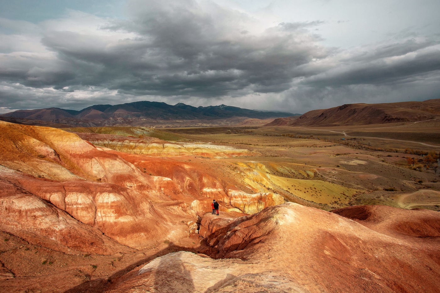 вечер в урочище Кызыл-Чин