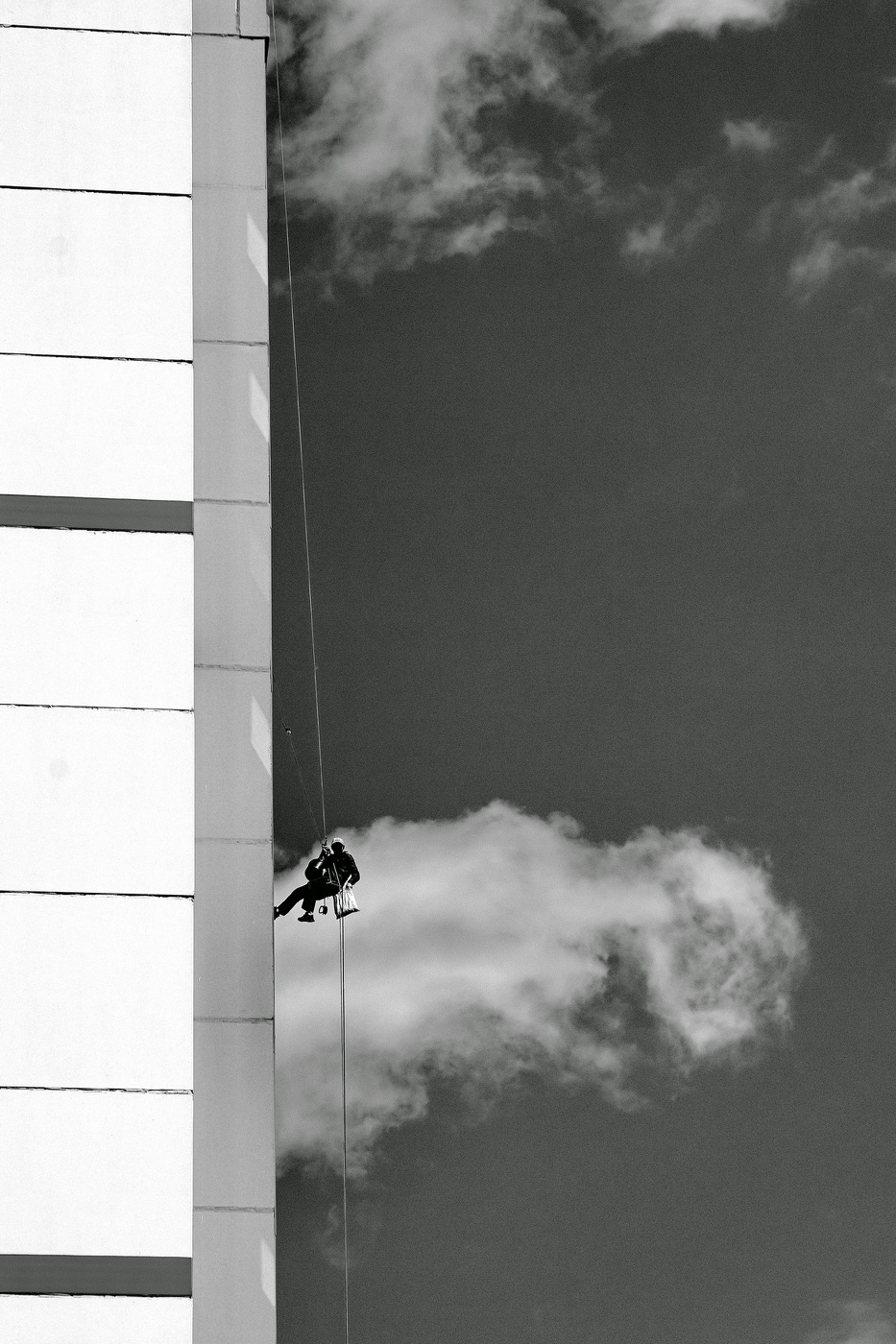 **В облаках.*