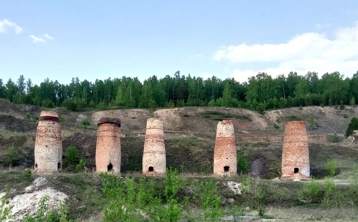 старые плавильные печи в Сатке