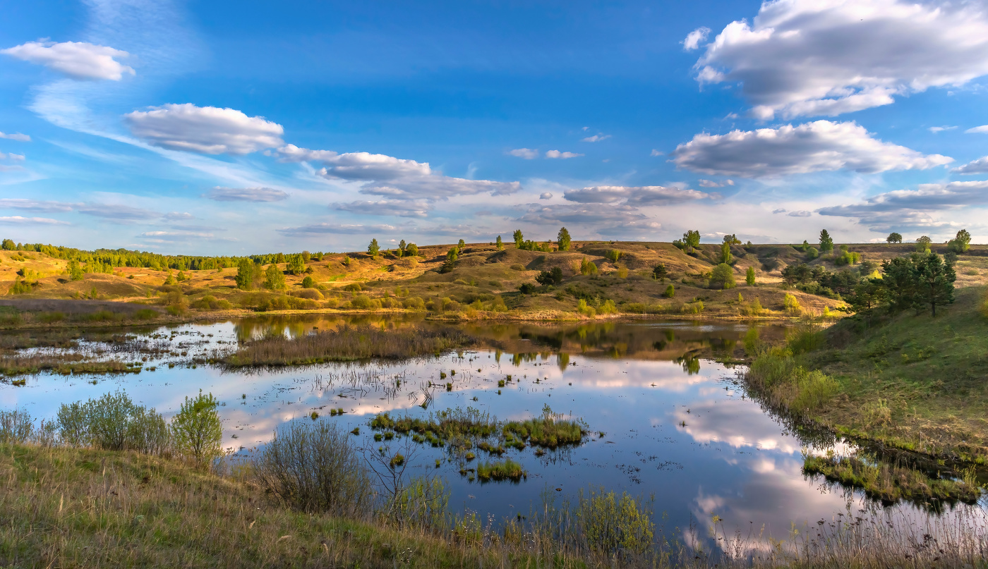 Холмы, озёра, облака 2.