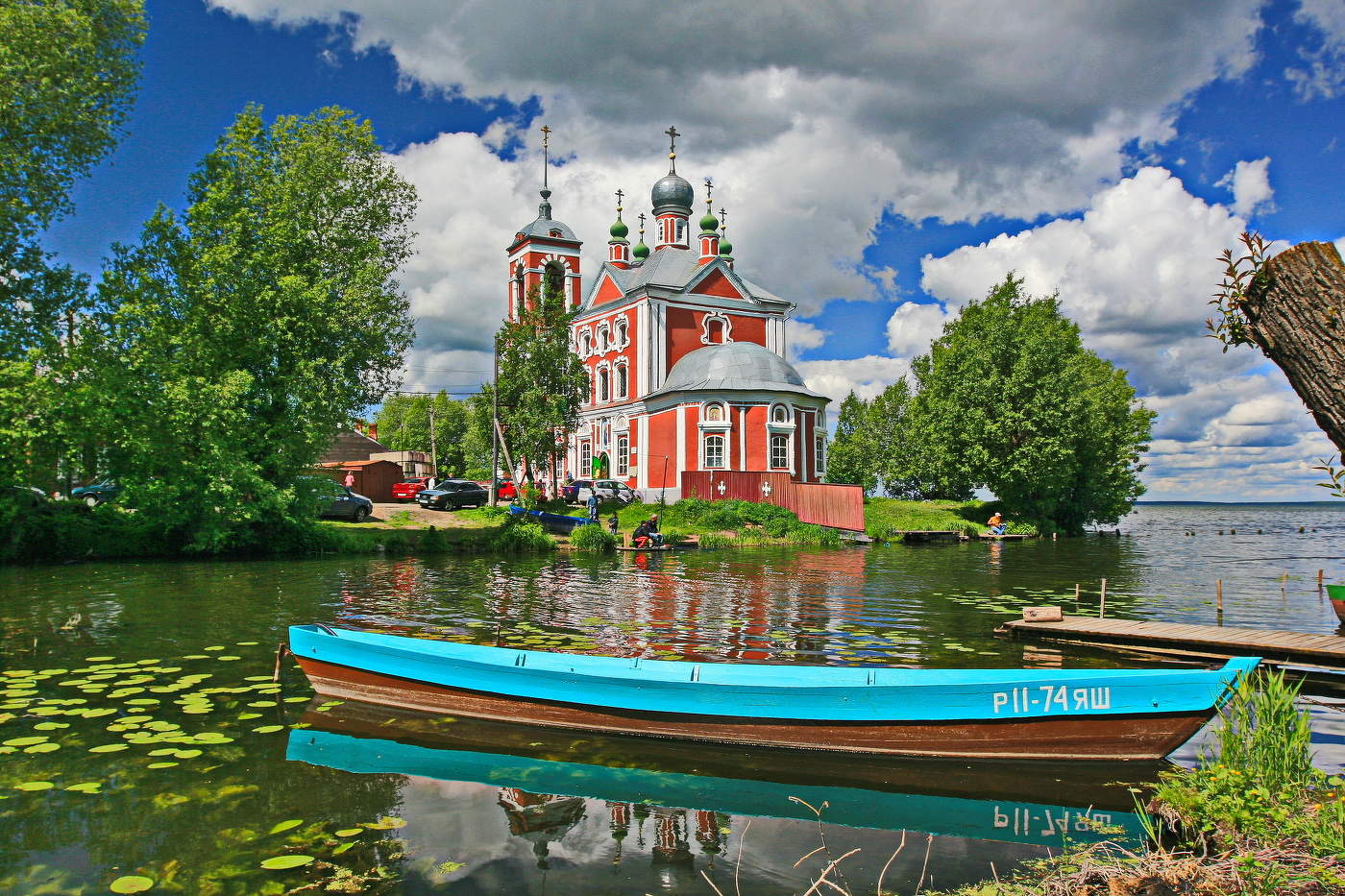 Река Трубеж впадает в Плещеево озеро