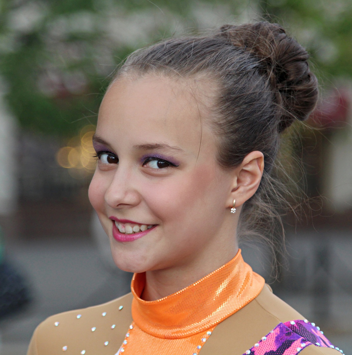 Портрет гимнастки