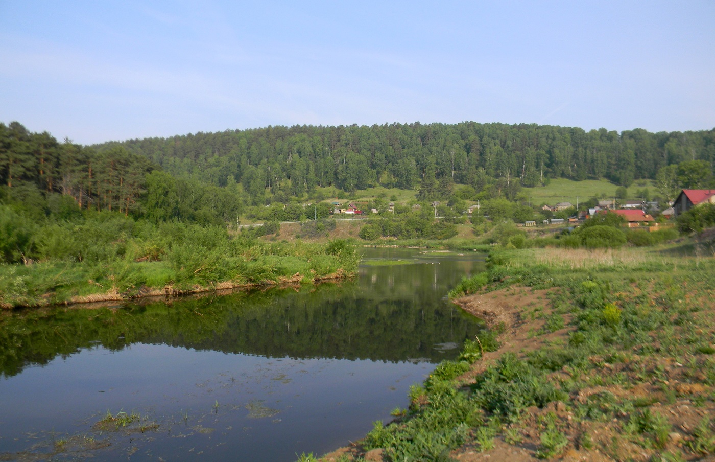 Пристань -поселок