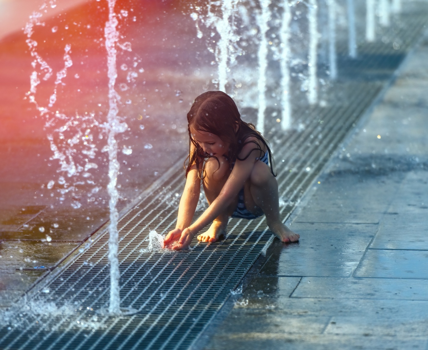 Жаркий день на Ходынке