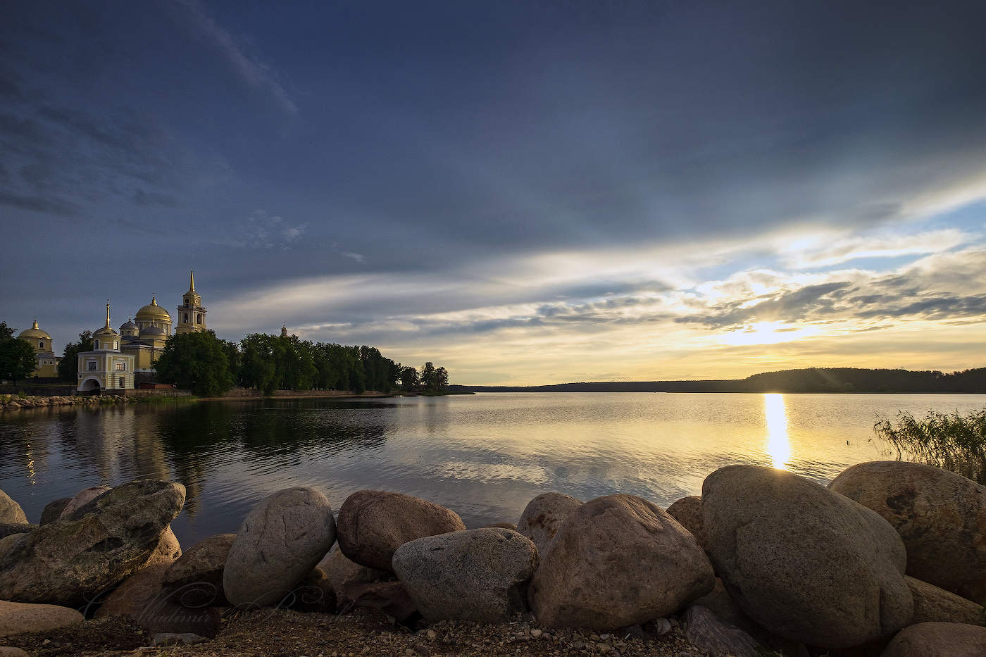 Божественный свет над Ниловой пустынью
