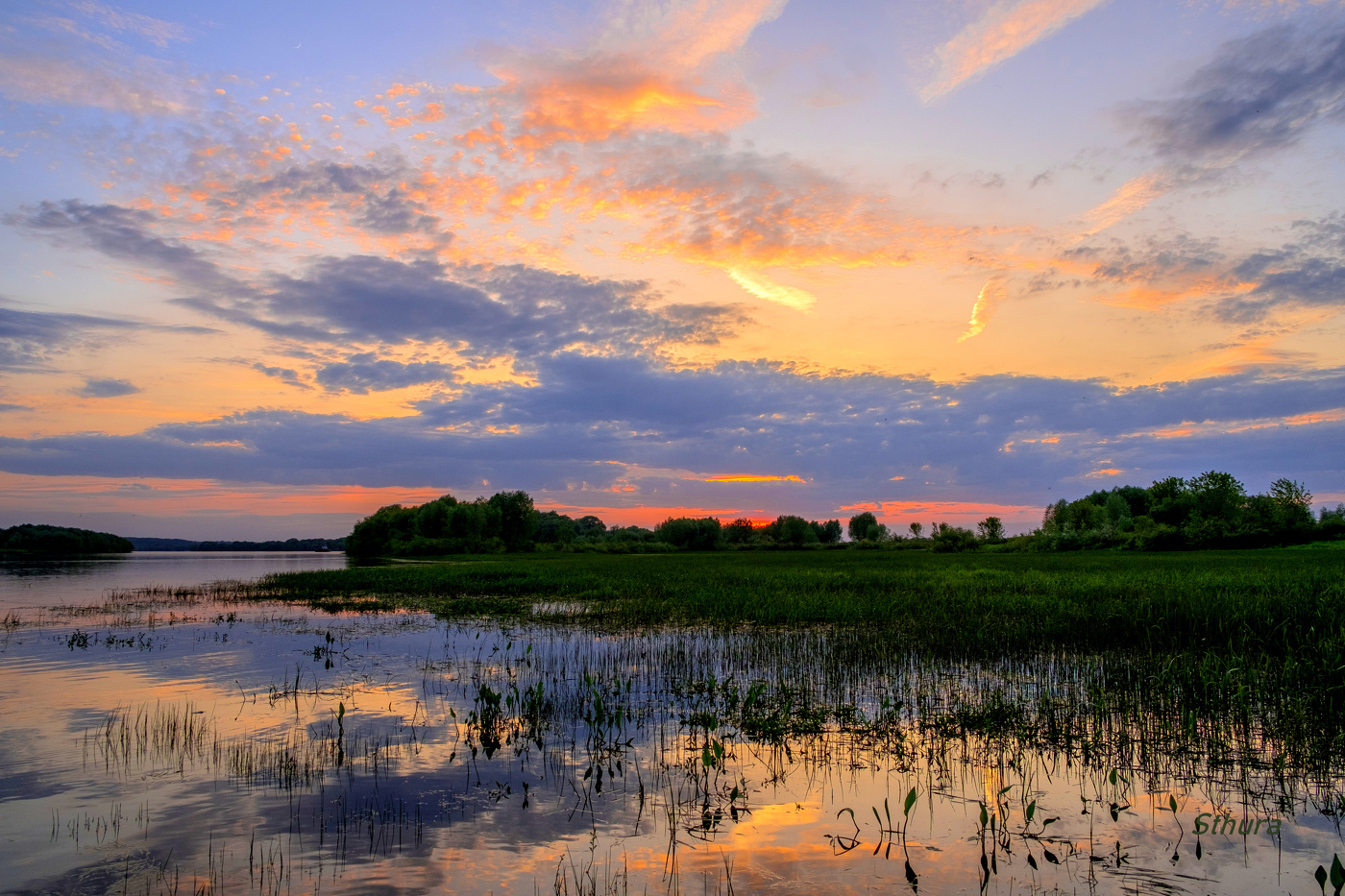 Тихий вечер.