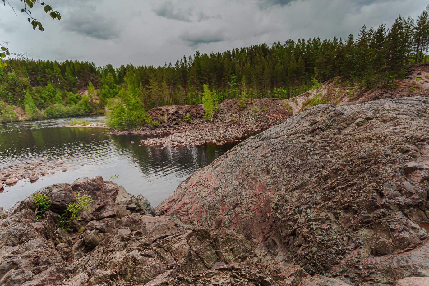 застывшая лава вулкана Гирвас