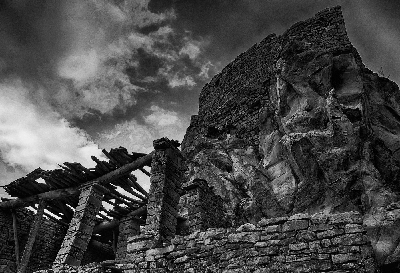 Гамсутль, руины