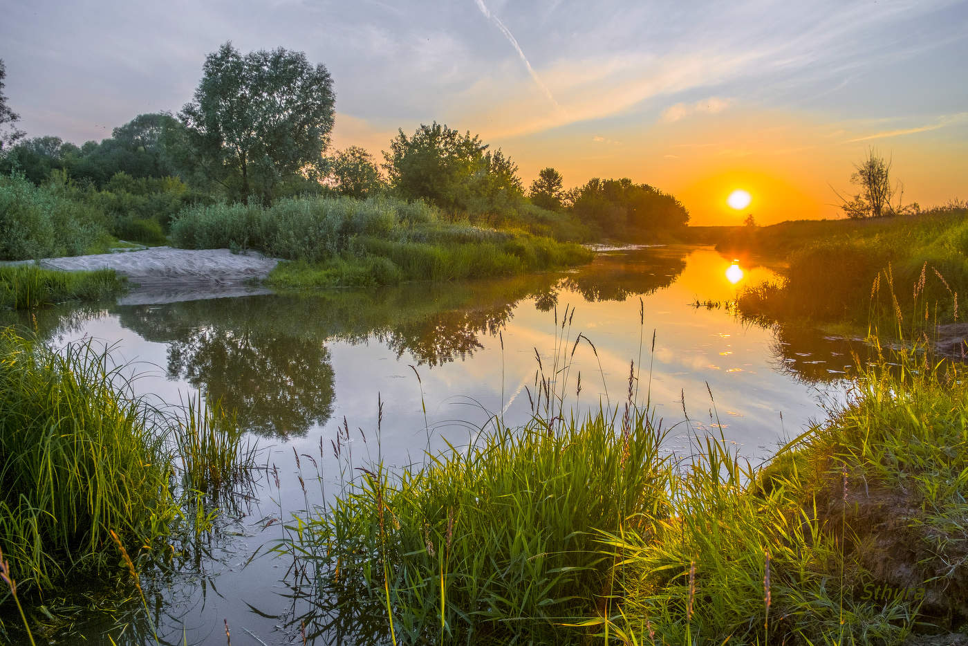Летний закат.