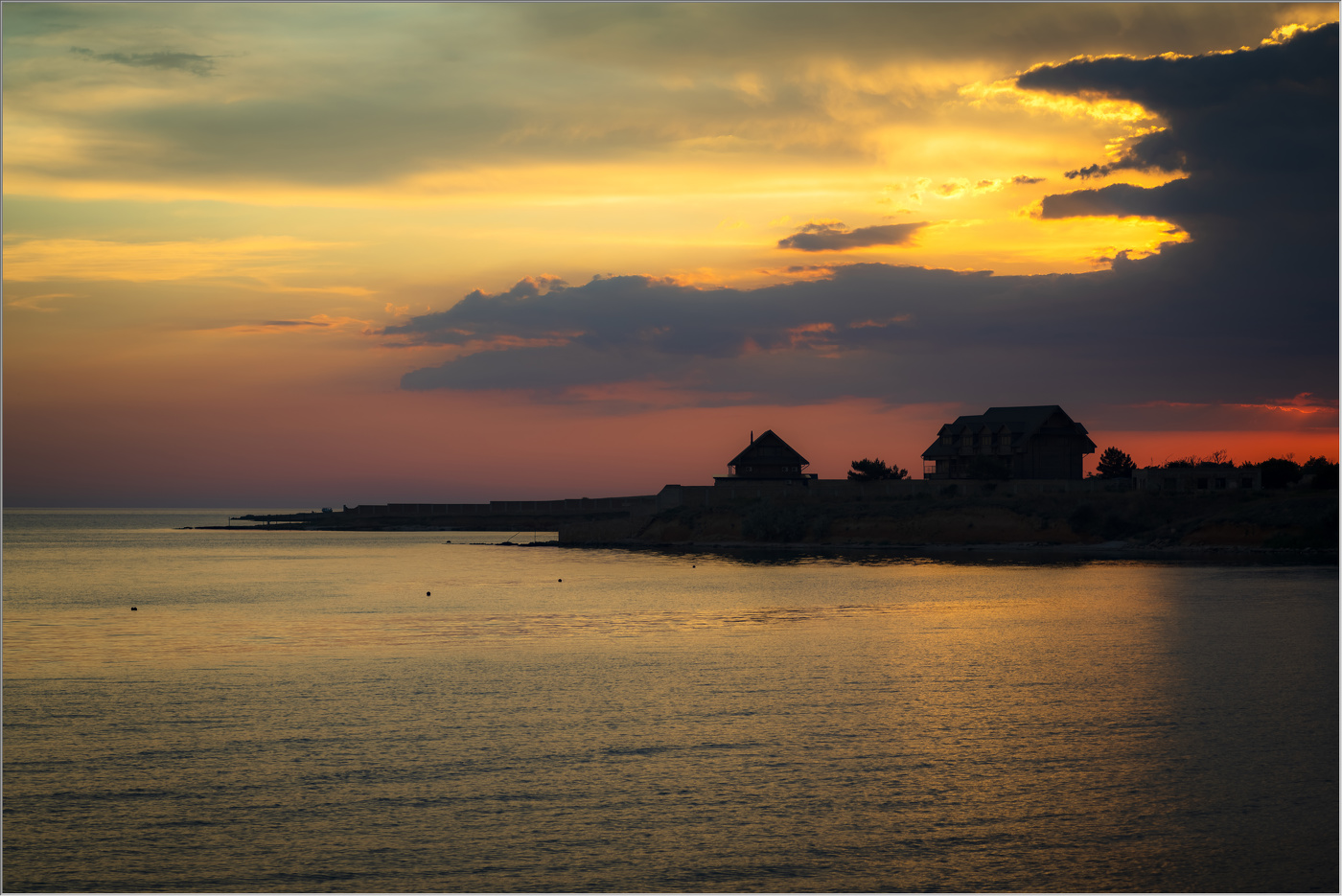 Морской закат