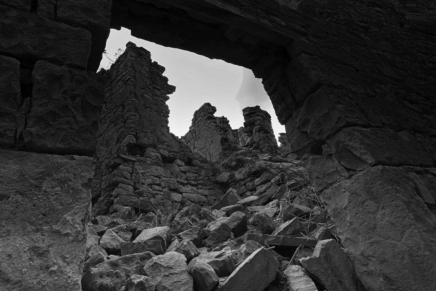 Дух разрушенного высокогорного селения Гамсутль