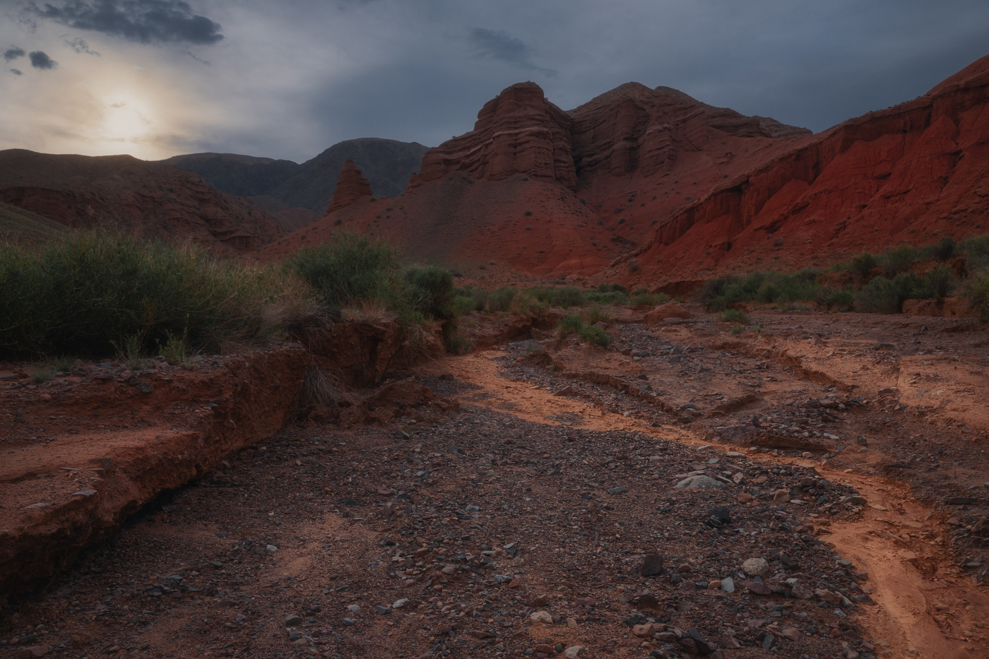 Вечером в каньоне Конорчек.