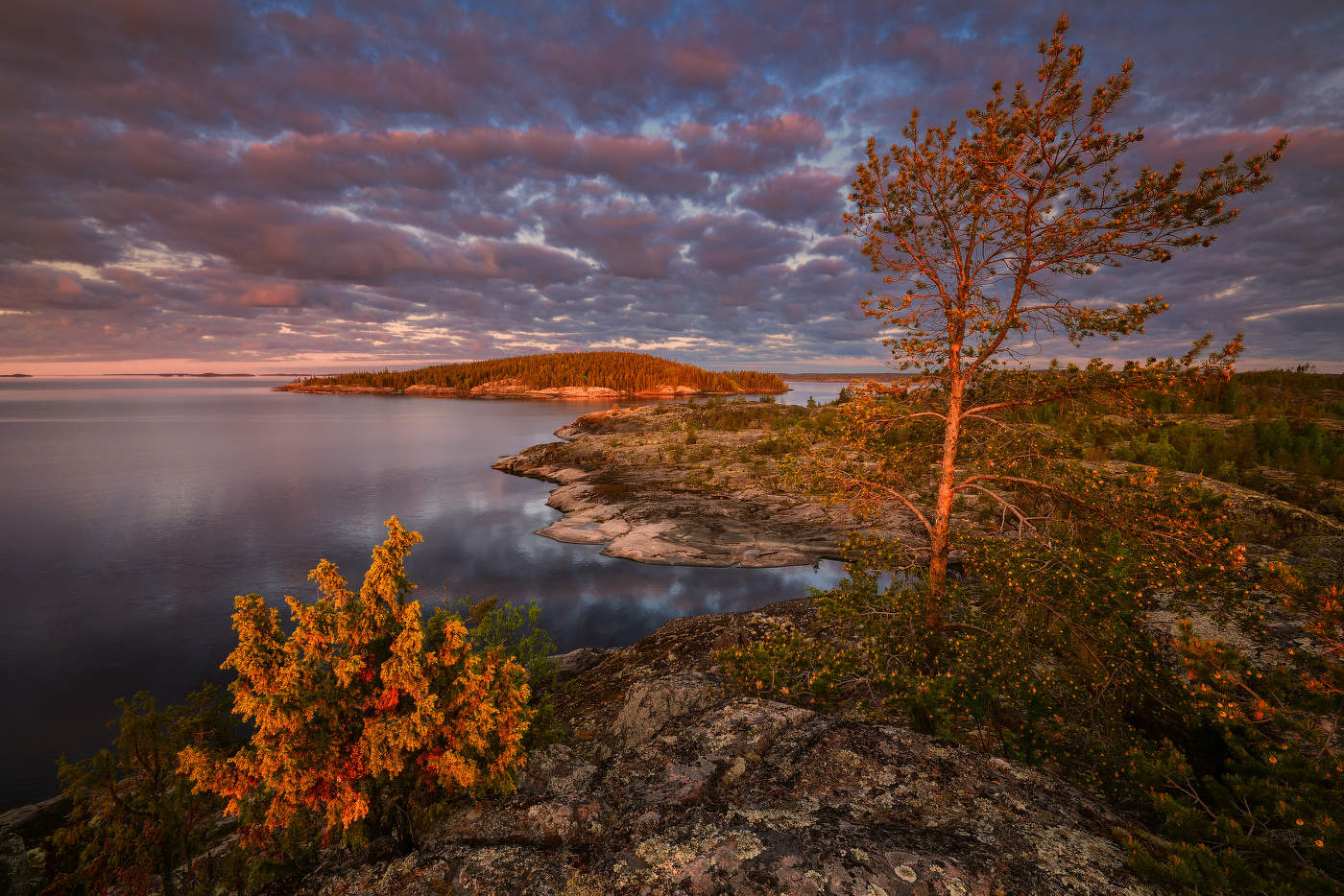 Утро на Ладоге...