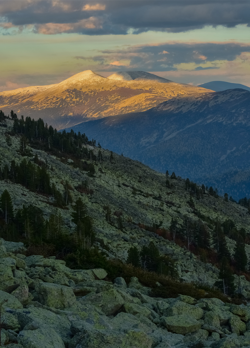 Вечер в Кузнецкому Алатау