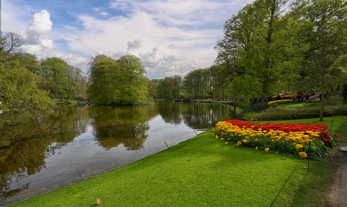 Парк тюльпанов "Кёкенхоф" в Голландии