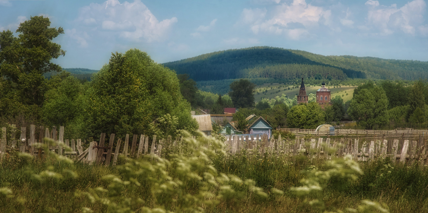 Верхнетроицкий в июле