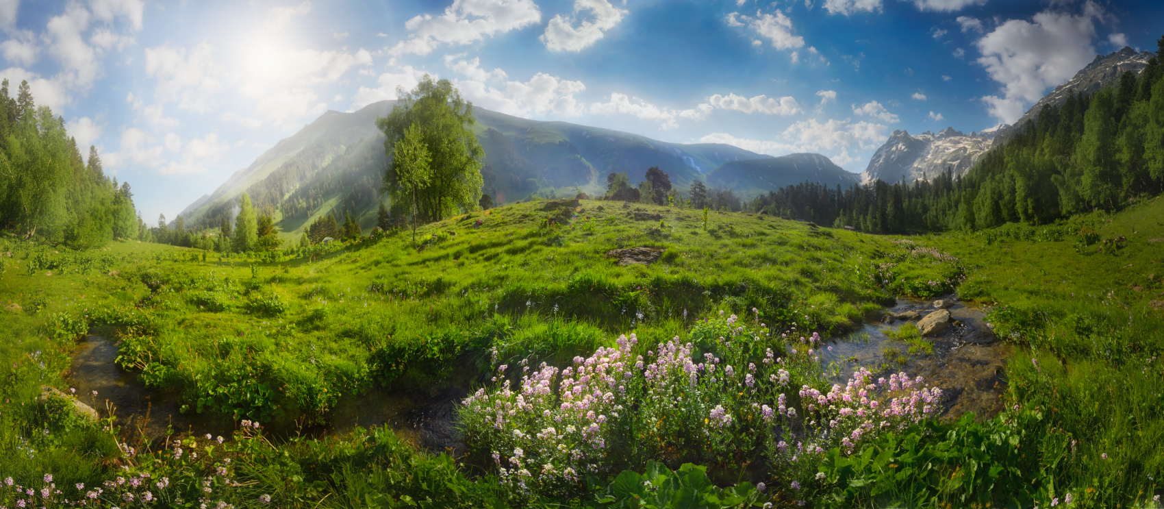 Утро в долине Софии