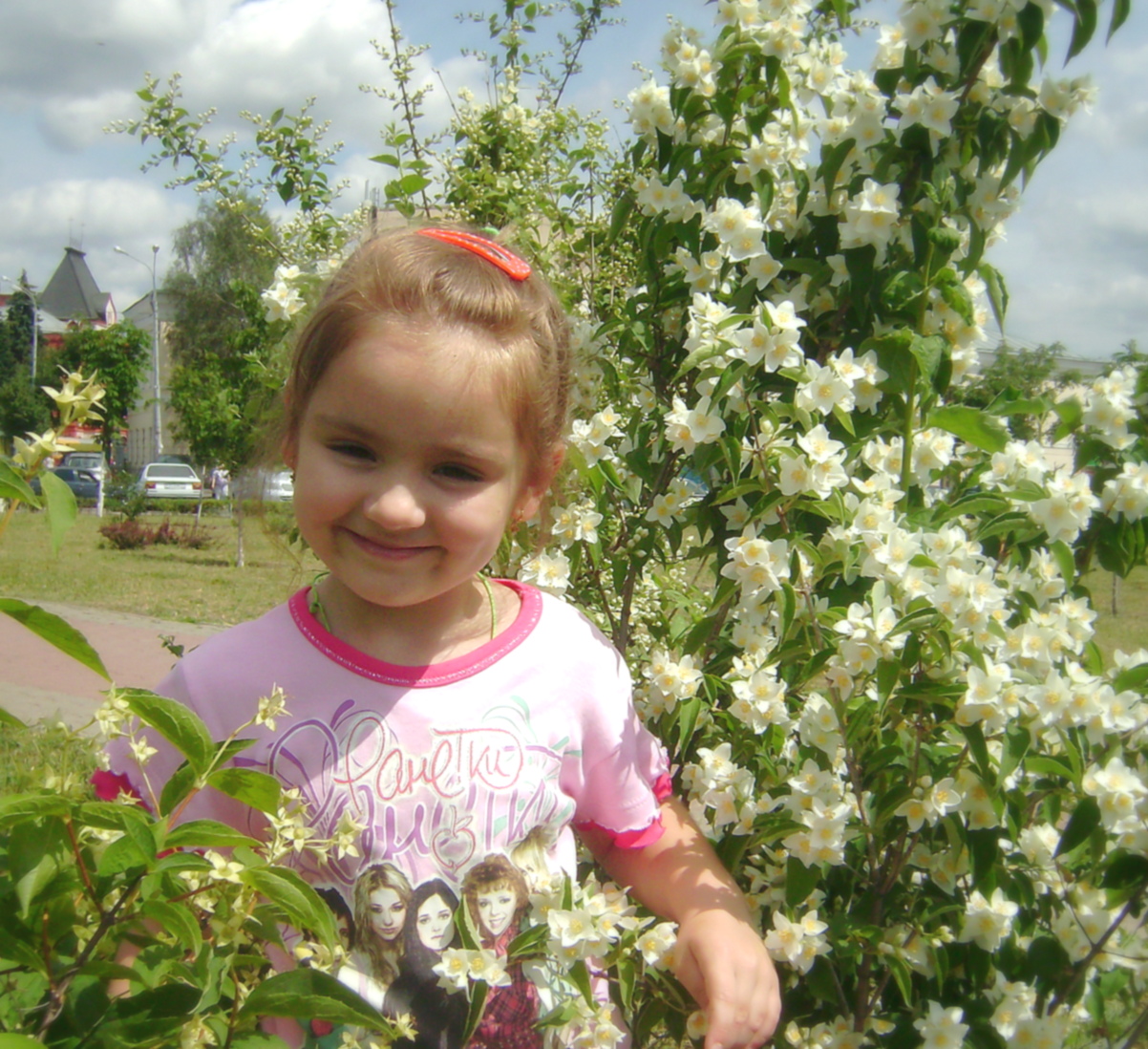 Девочка, как цветок