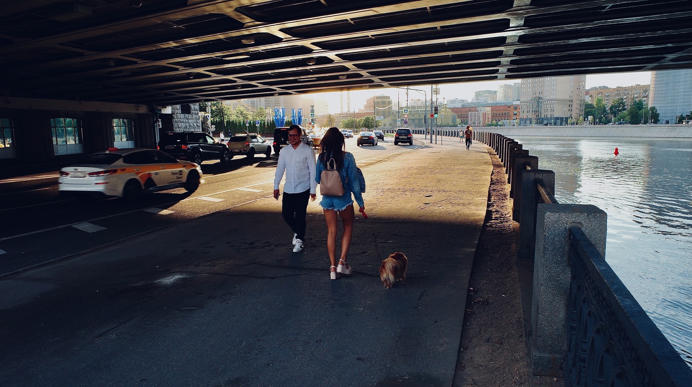 На прогулке