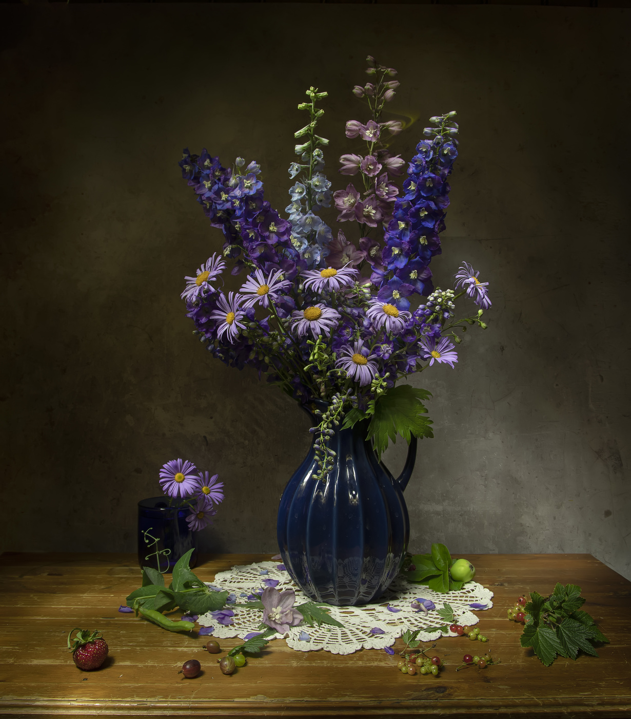 С ромашками...