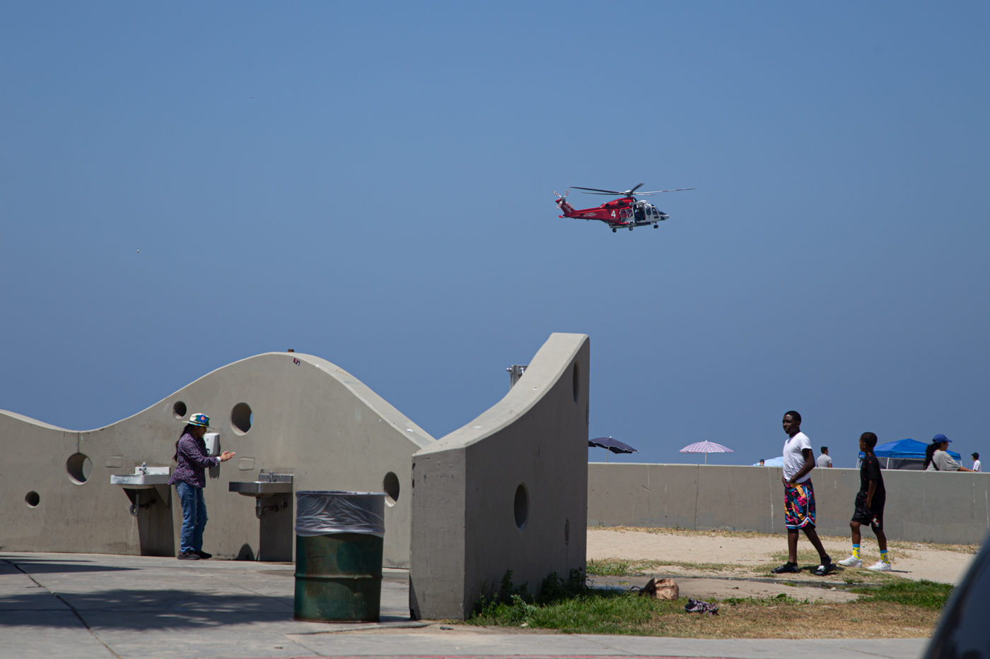 Пляж в Лос Анжелесе