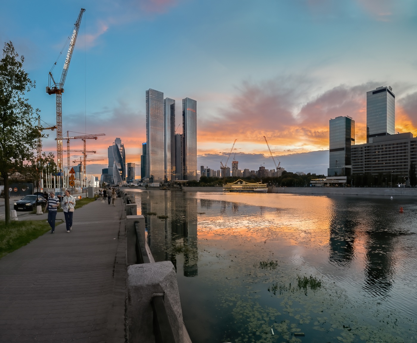 Вид на Москва-Сити