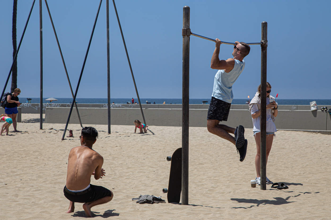 Пляж в Лос Анжелесе 2