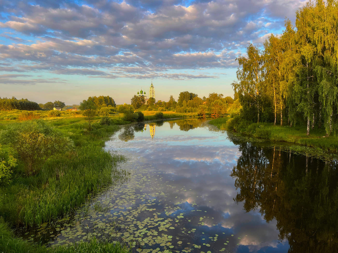 Вечер в Диево