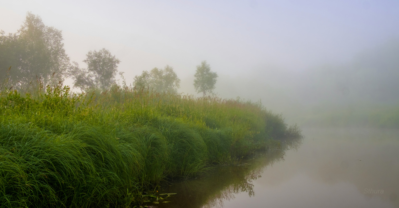 Уром на речке.
