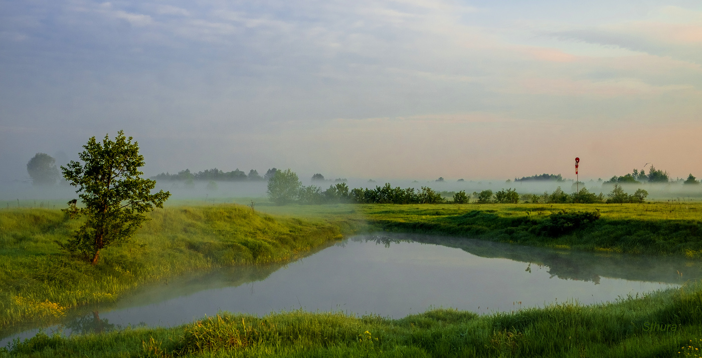 Летнее утро.