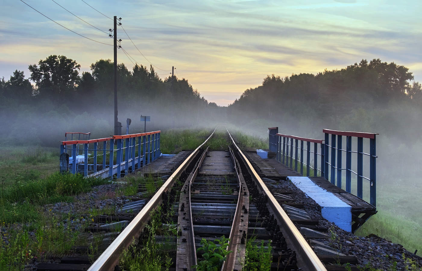 В туманную даль