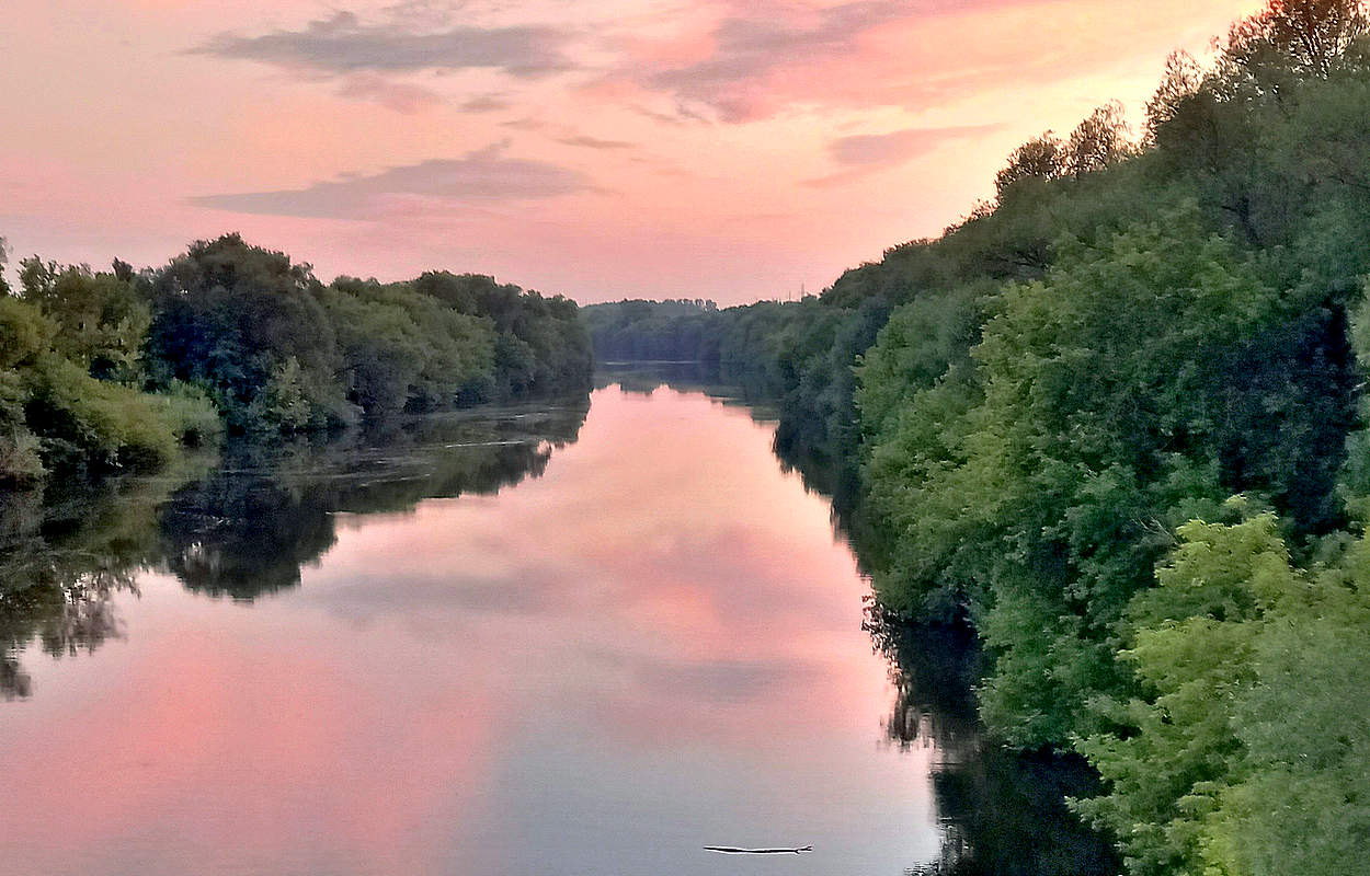 Вечерняя зарисовка на Оке