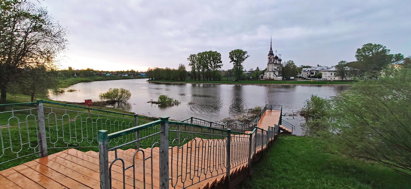 Лестница к Вологде