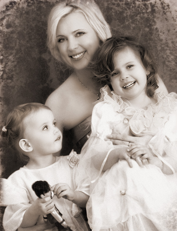 Семейное трио.