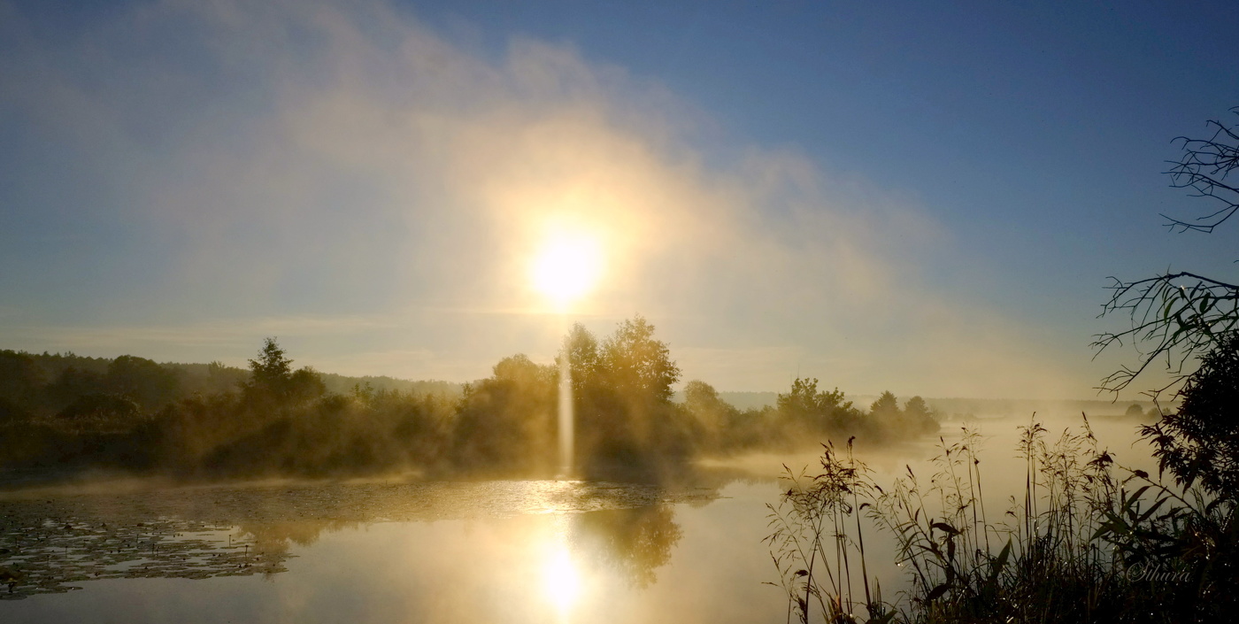 Утренняя тишина.