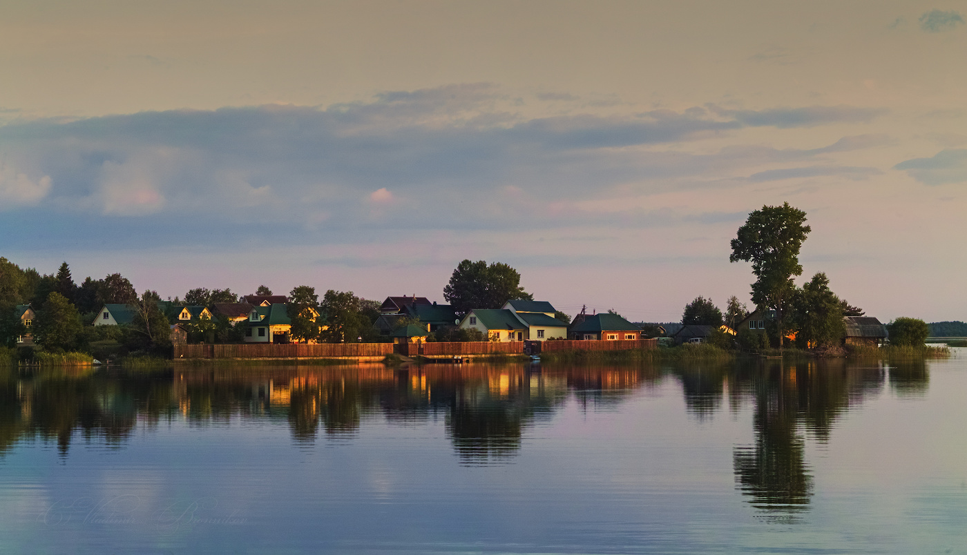 Вечером в деревне