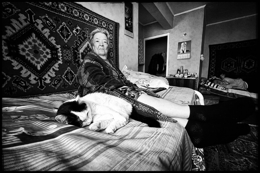 семейный будничный портрет