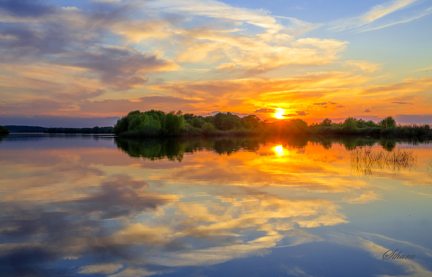 Тихий вечер.