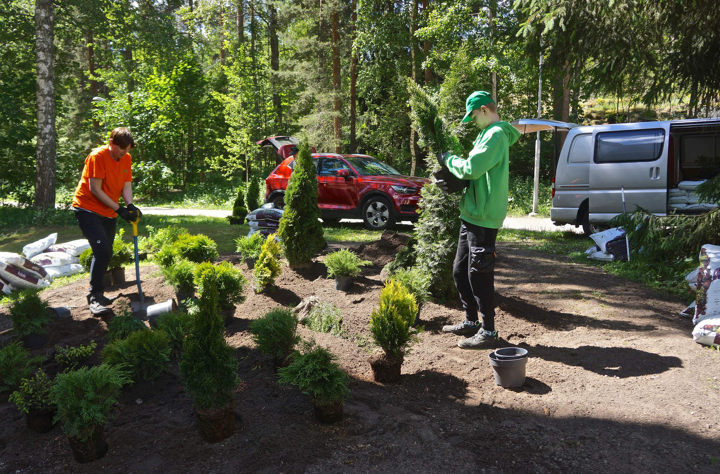 Зелёные старатели :)