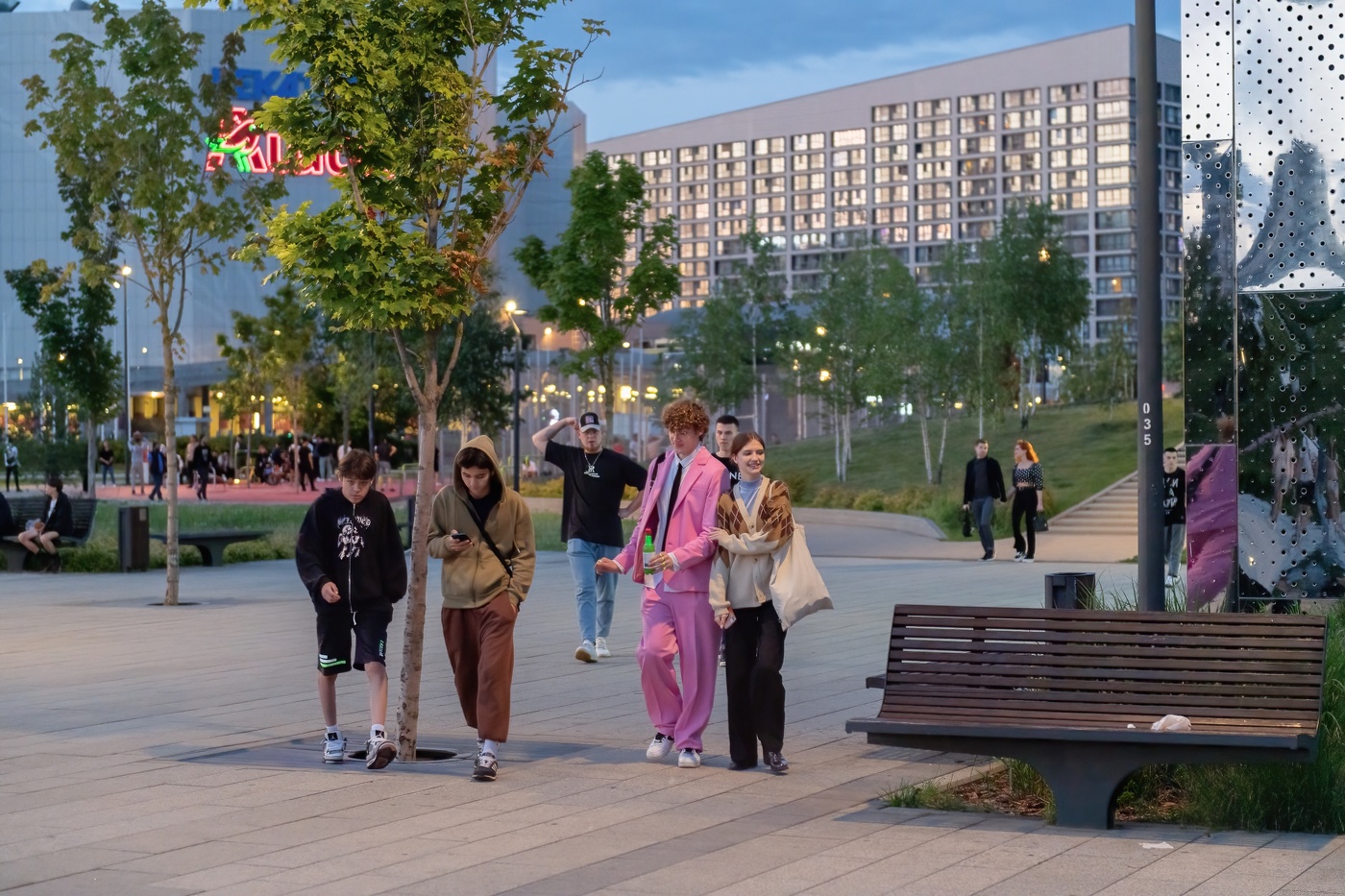 Вечер на Ходынке