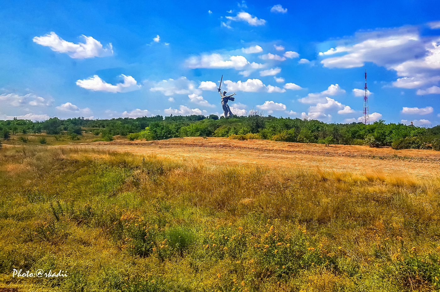 Еду я на Родину.