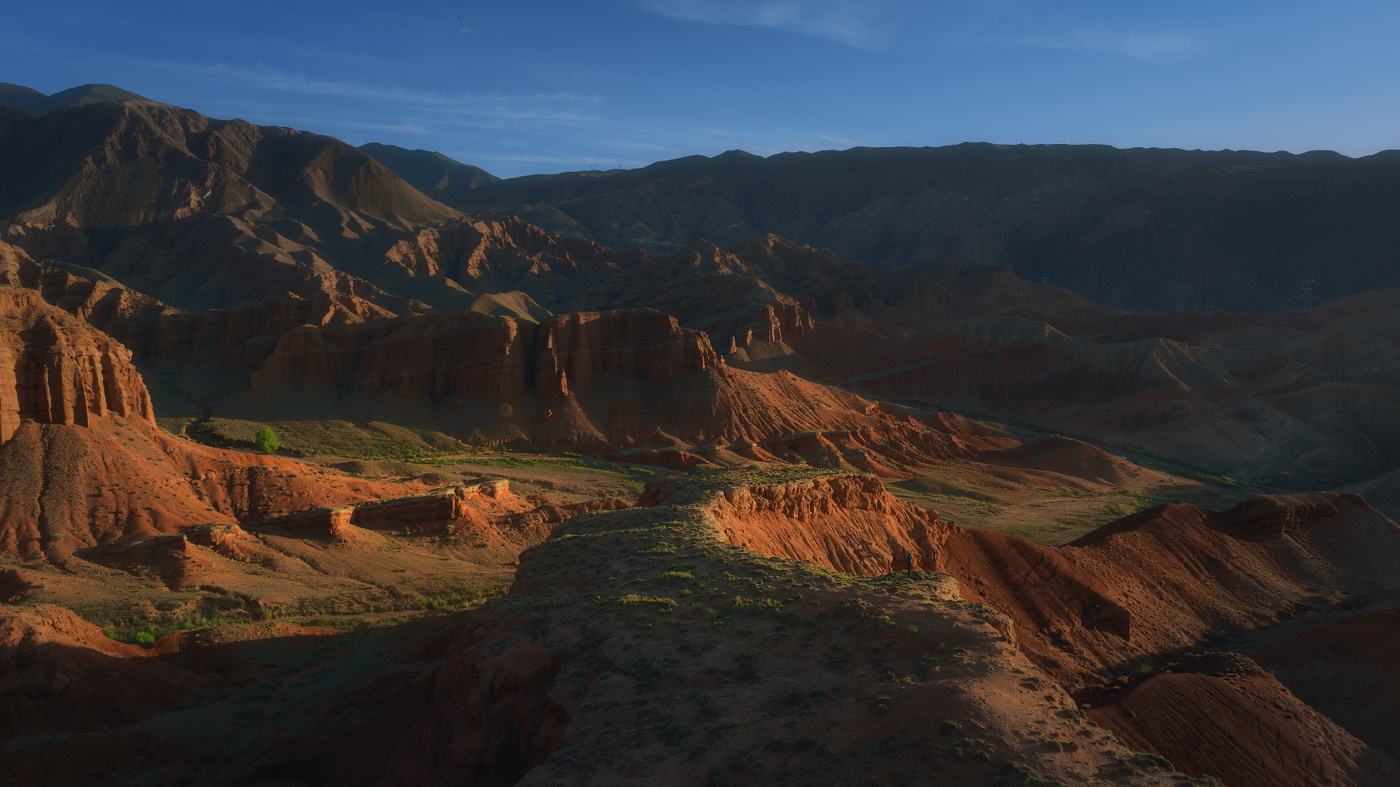 Каньон Конорчек с высоты птичьего полета. Рассвет. ч. 1