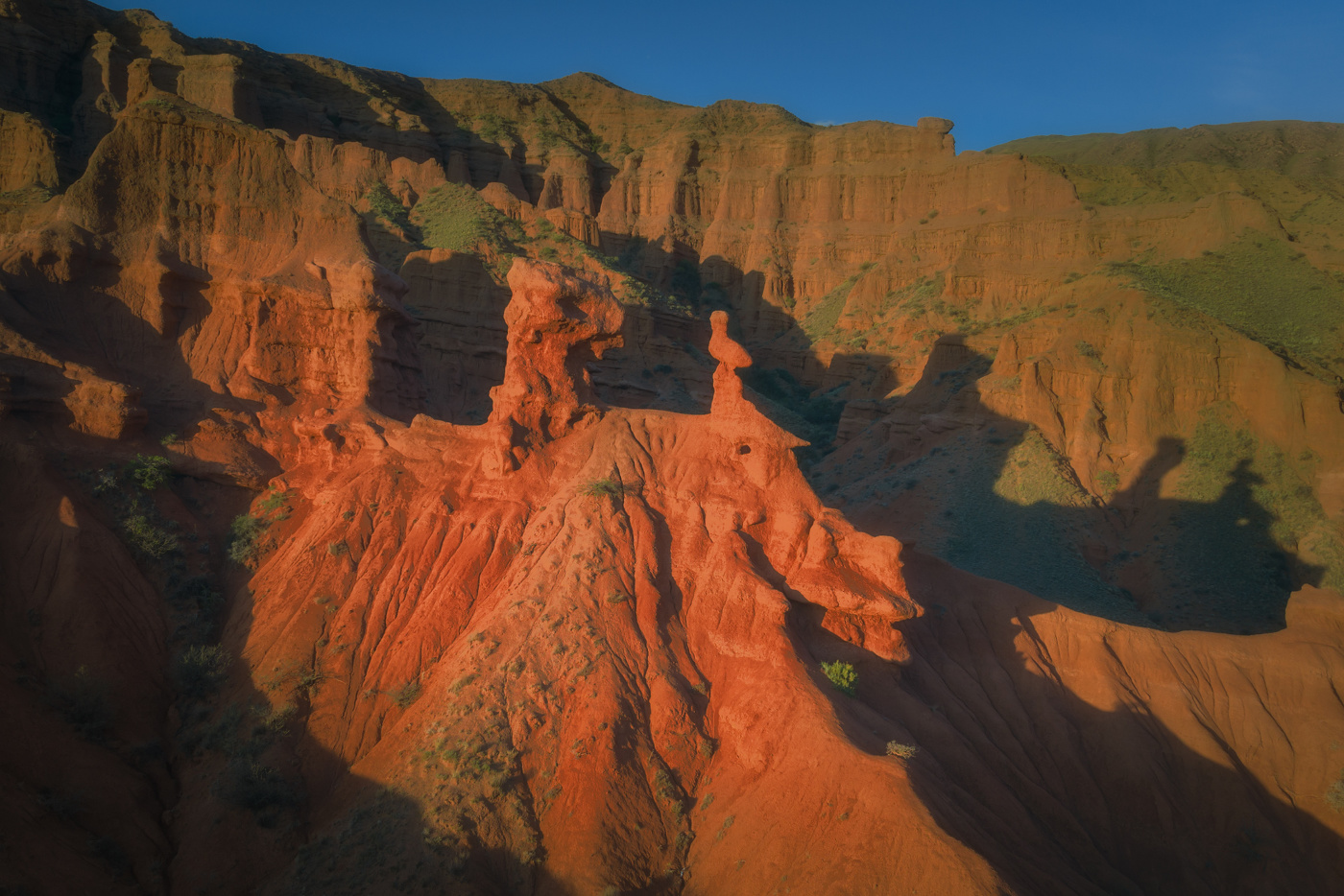 Каньон Конорчек с высоты птичьего полета. Рассвет. ч.2