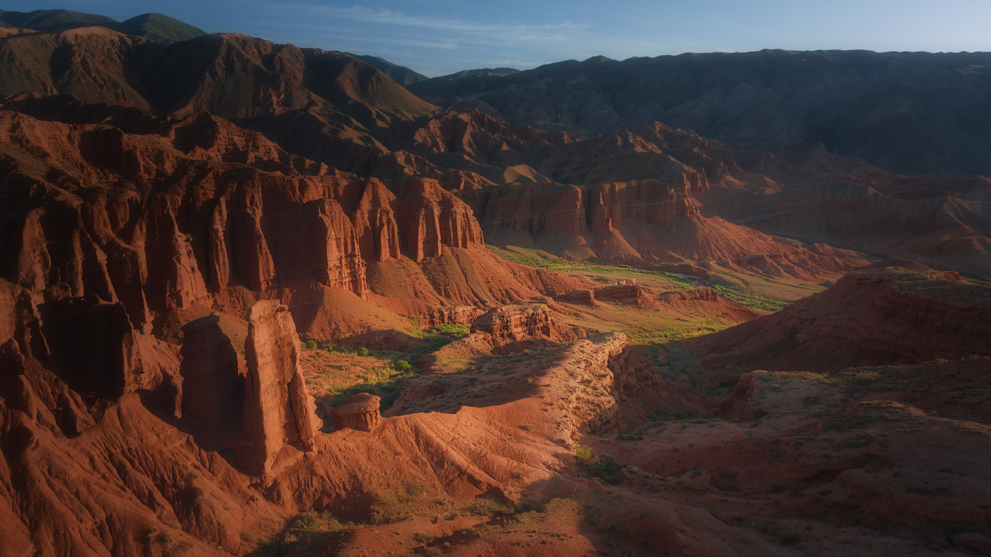 Каньон Конорчек с высоты птичьего полета. Рассвет. ч.4