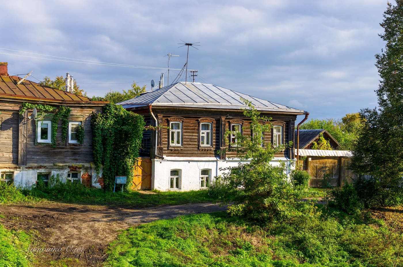 Город Суздаль осенью.