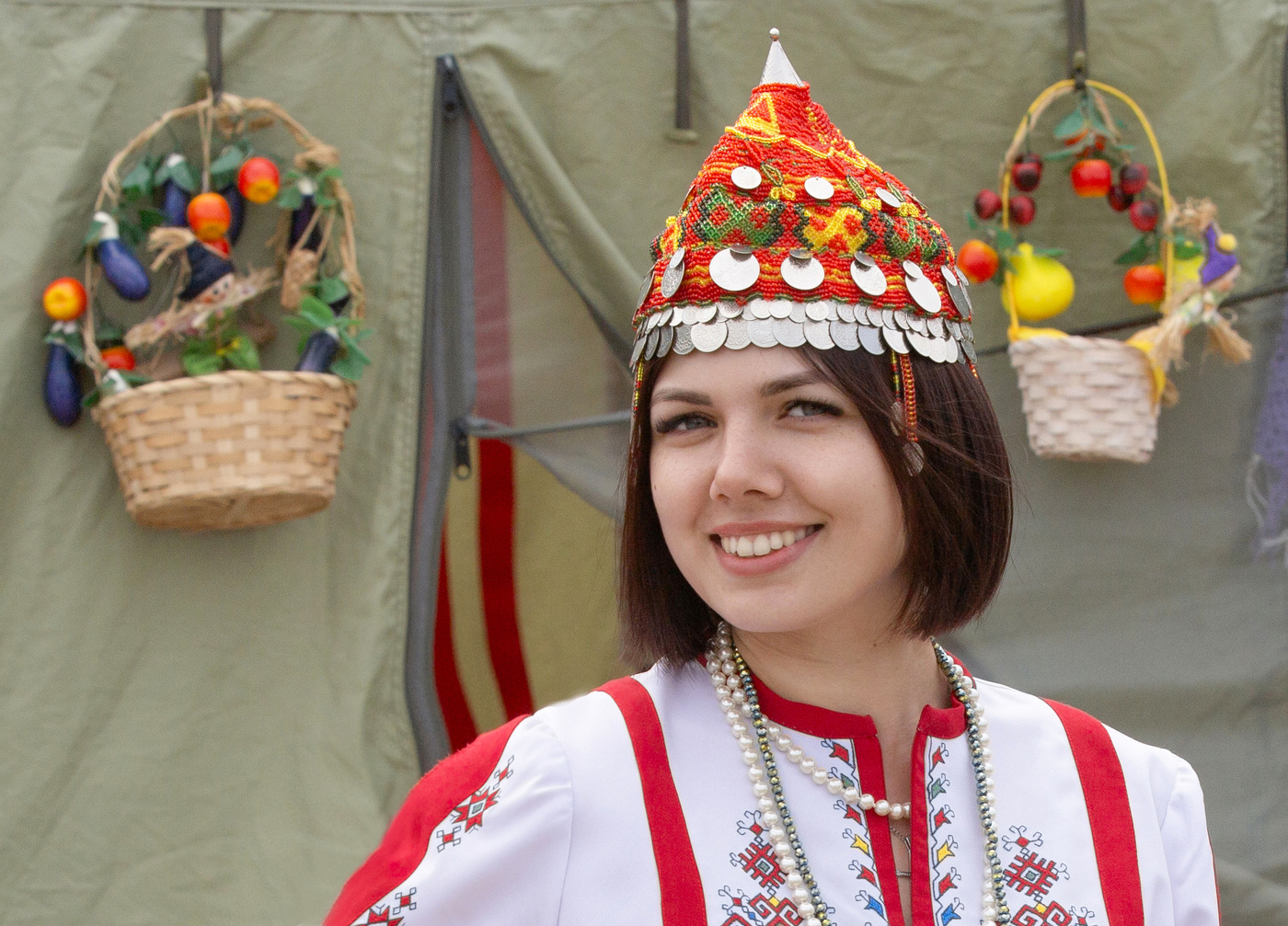 На празднике "Акатуй".Чувашка.