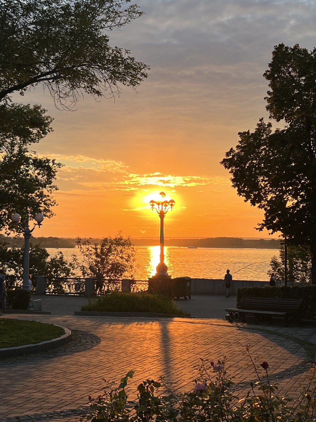 Волжские закаты